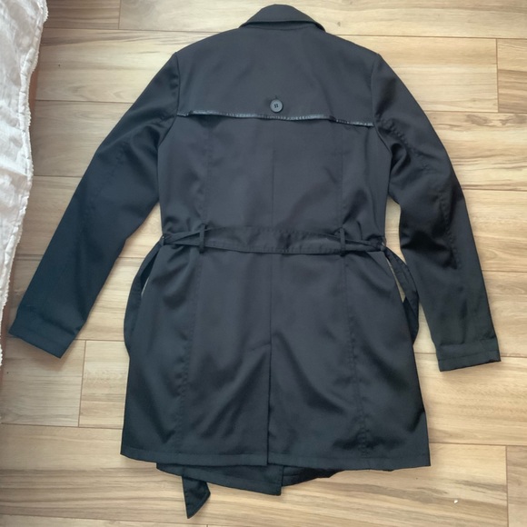 Black Trench Coat - Picture 2 of 4